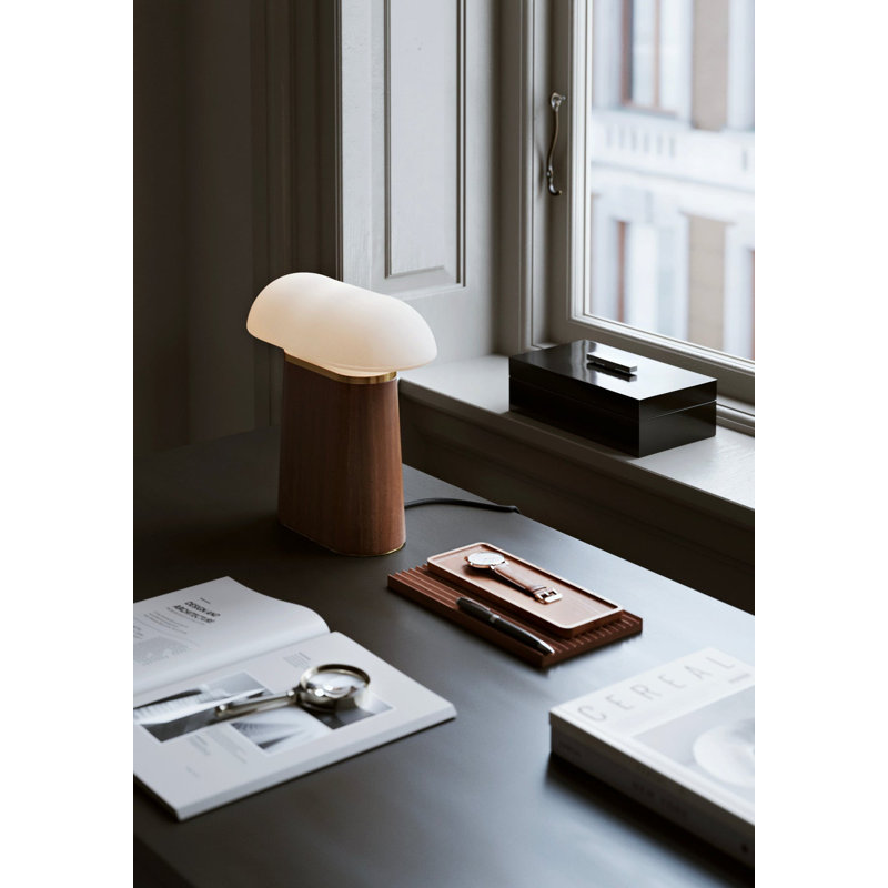 Nova Table Lamp, Walnut