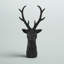 Tête de cerf fabriquée à la main Gerald