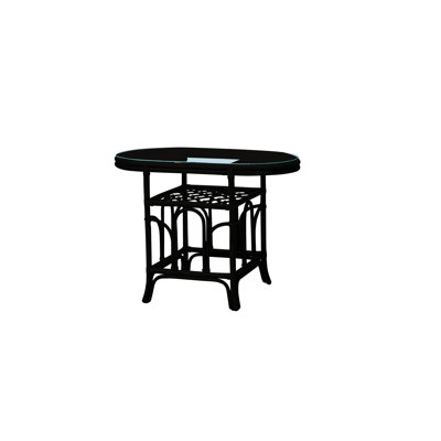 Arbor Oval Glass Dining Table