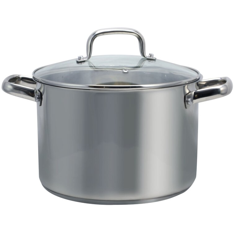 Farberware Classic Stainless Steel Stock Pot/Stockpot with Lid - 16 Quart,  Silver