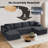 Modular U-Shaped Sectional Sofa Set, Free-Combination Corduroy Cloud Couch, Minimalist Style For Living Room-1984276194