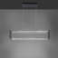 Cassundra 4 - Light Black LED Kitchen Island Pendant