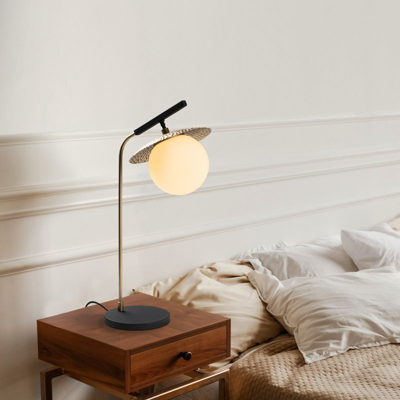 Table Lamp, Gold/Black