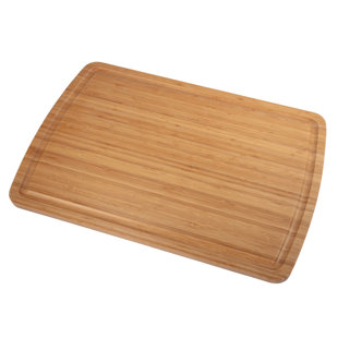 Carving Cutting Board, Large Turkey Bamboo Board with Juice Groove, Kitchen  Wood Chopping Board, Heavy Duty, Reversible, Thick Serving Tray with  Spikes, Stabilizes Meat While Carving 17*13*2 