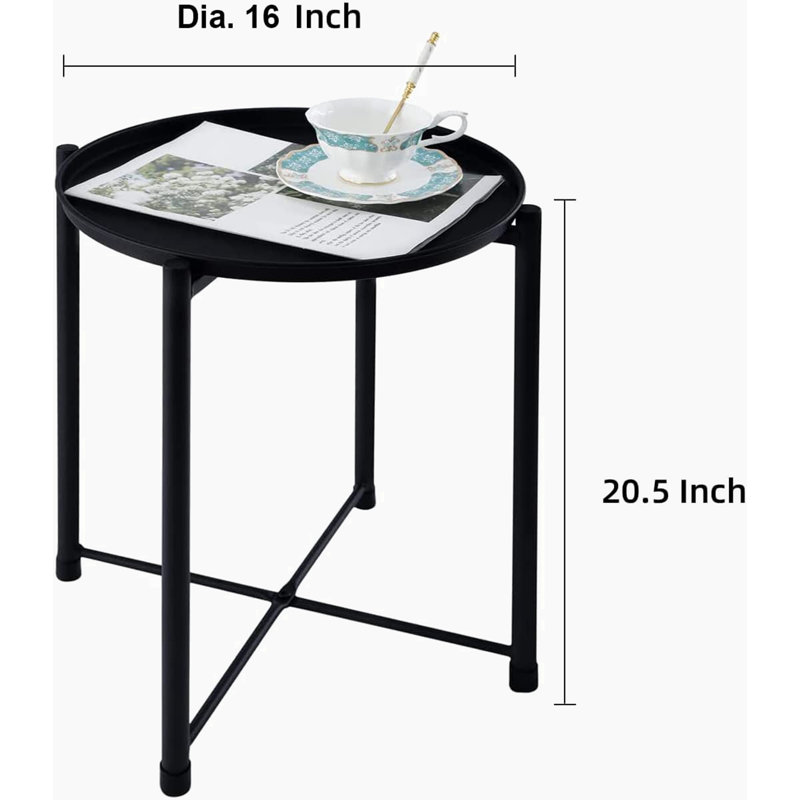 Medelyn Tray Top End Table
