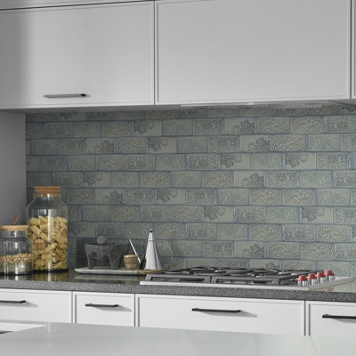 Antic Feelings 3" x 6" Ceramic Patterned Subway Wall Tile