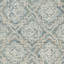 Tapis bleu / gris en laine touffeté à la main Salerna-36596962