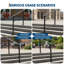 1 piece Adjustable Outdoor Handrail for 4 Steps – Weatherproof Non-Slip Garden Grab Rail with Installation Kit, Safety Support for Elderly on Exterior Stairs, matte black-130079870