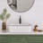 Ally 19" Modern White Ceramic Rectangular Basin Vessel Sink