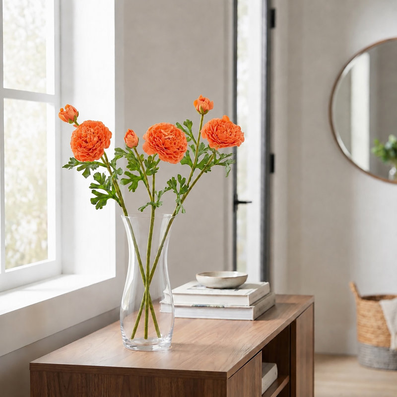 Ranunculus Clooney 19 po Just Cut , Orange