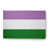 Mauve/Blanc/Vert