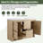 48'' Single Bathroom Vanity with Resin Top-2004801031