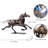 Loon Peak® Handmade Metal Horse Statue Sculpture Décor for Horse Lovers Gifts-1953126197
