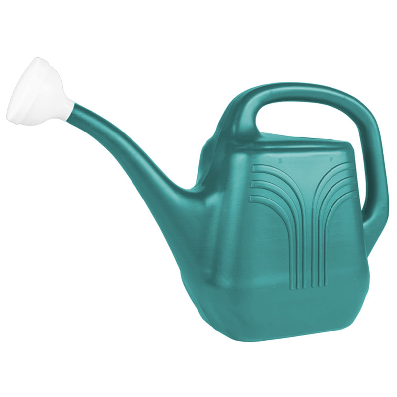 Arrosoir d'intérieur / extérieur en plastique Classic 2 gallons, Bleu sarcelle des Bermudes