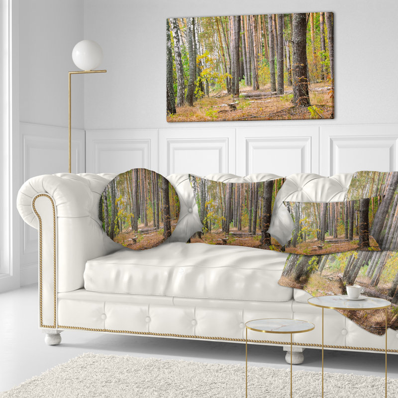Coussin Green Forest, Rectangle, 12 po x 20 po