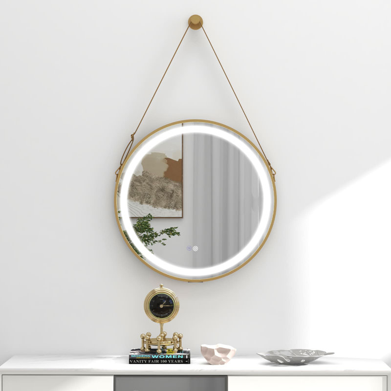 Aluminium Round Mirror