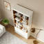 Armoire de rangement étroite à 2 tiroirs