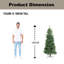 Lighted Artificial Christmas Tree-1453111567