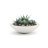 Oceanside Shallow Concrete Planter-714593645-714593642