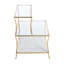 Hirsch Glass End Table