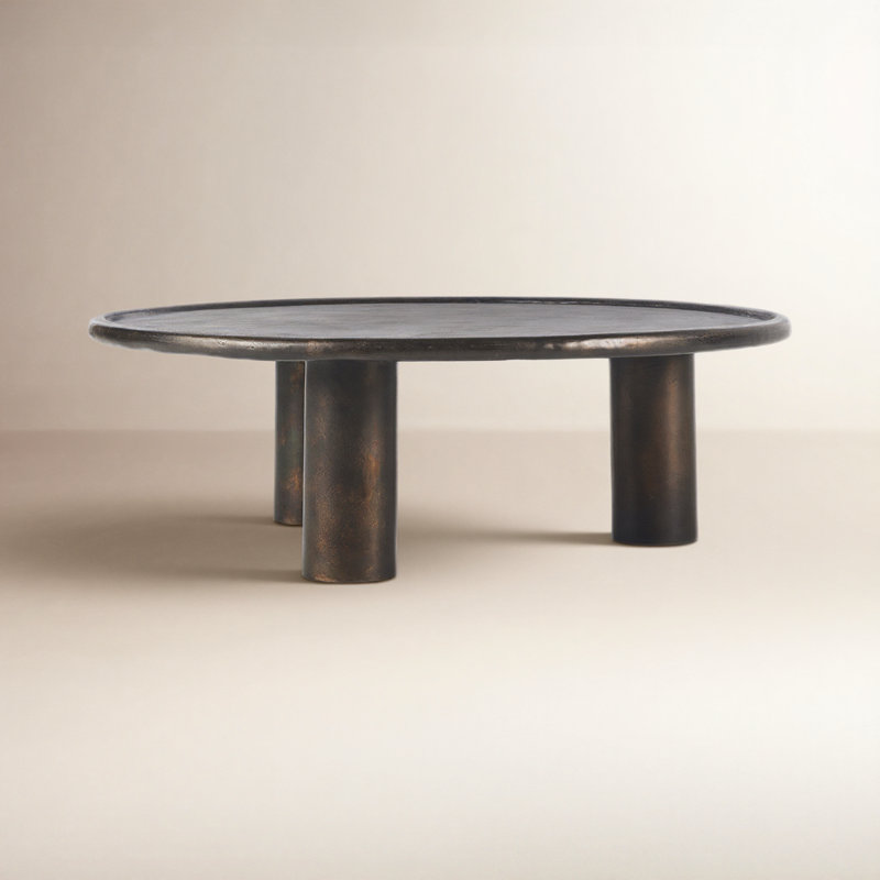 Guernsey Coffee Table-Distressed Bronze