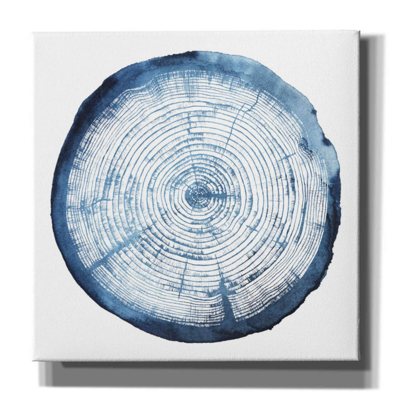 Loon Peak® «Tree Ring Overlay I» par Grace Popp, H 37 po x l 37 po x P 1,5 po