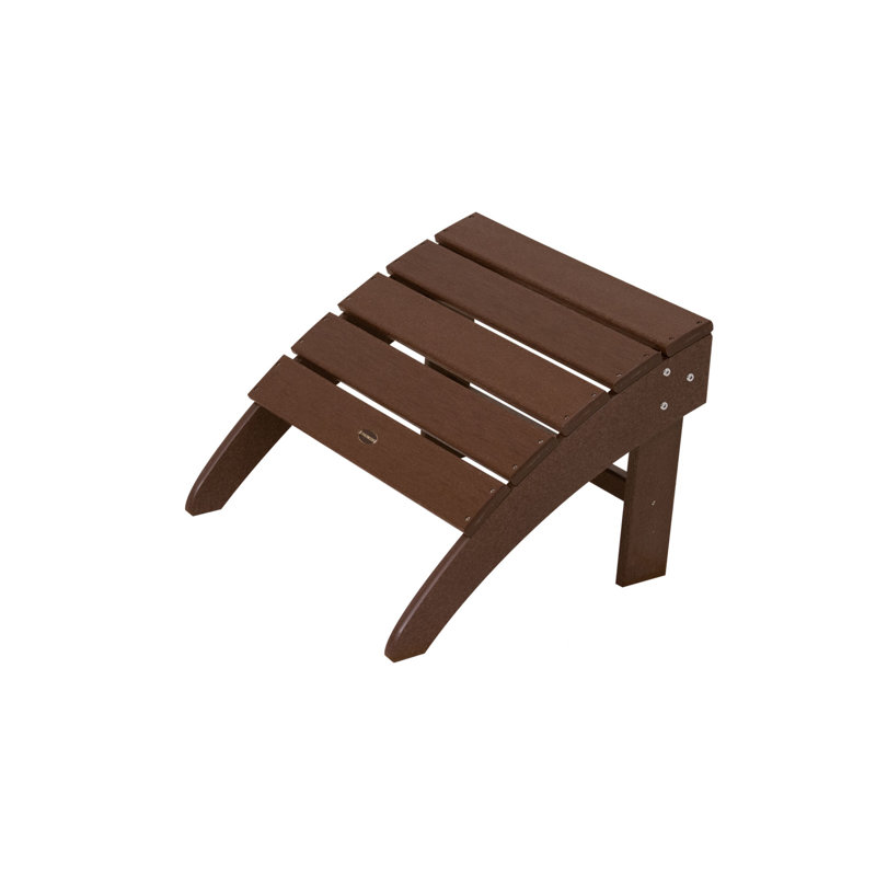 Repose-pieds POLYWOOD Adirondack South Beach, Acajou