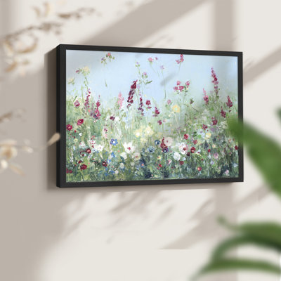 Sweet Summer Meadow -Framed Print - Restickable
