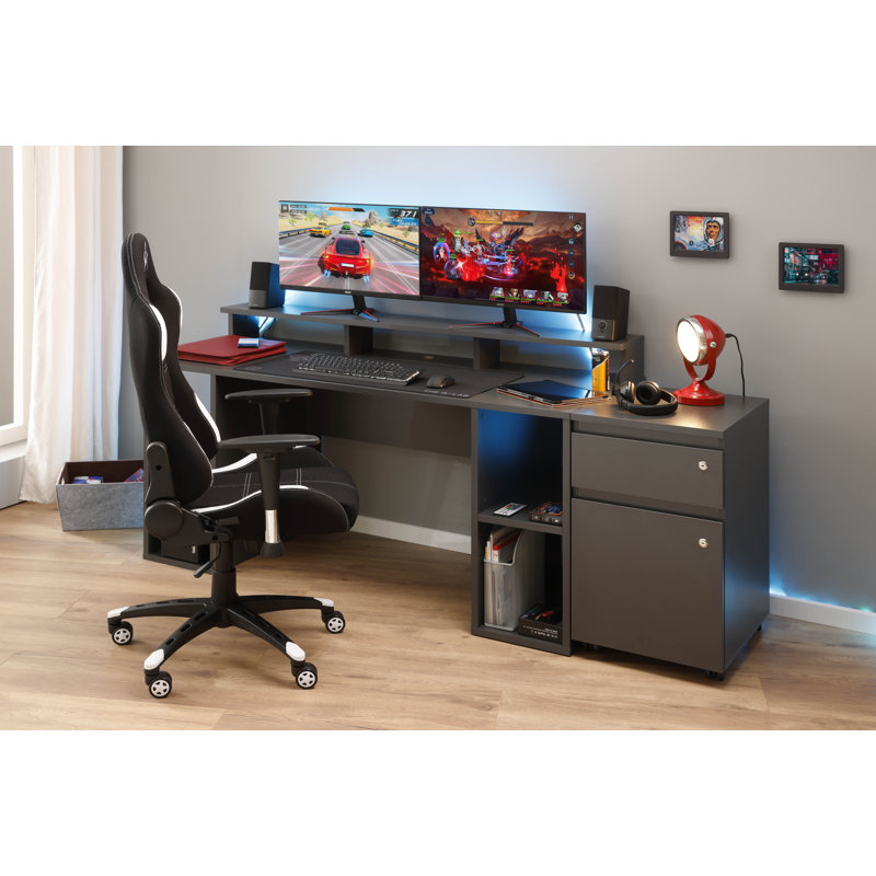Kiplin 1 Door 1 Drawer Storage Cabinet