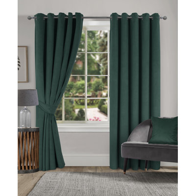 Meghann Eyelet Room Darkening Thermal Curtains
