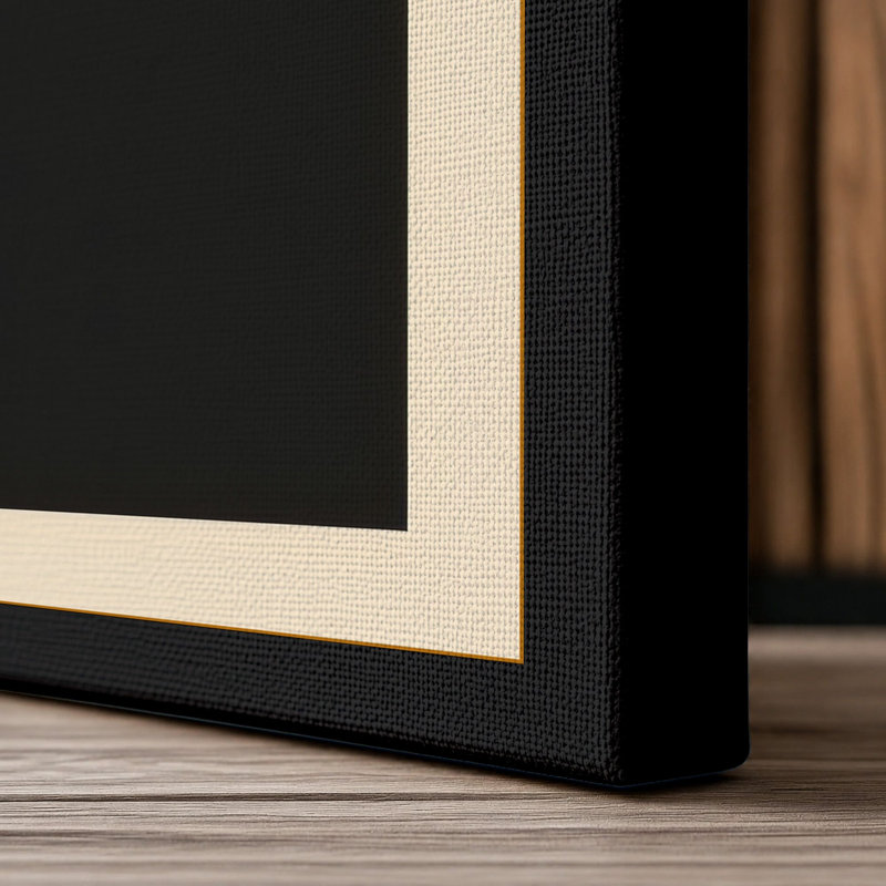 Stems Study Botanical - Wrapped Canvas, 24x16 - 61.0 x 40.6 cm, Black Border