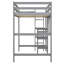 Lit mezzanine simple en bois avec tablettes, bureau et tableau d'écriture-1623326041-1623326040