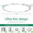 Brightever 12 Inch LED Flush Mount Ceiling Light Fixture, 24W 3200LM Super Slim 0.67 Inch, Dimmable - 2700K-6500K