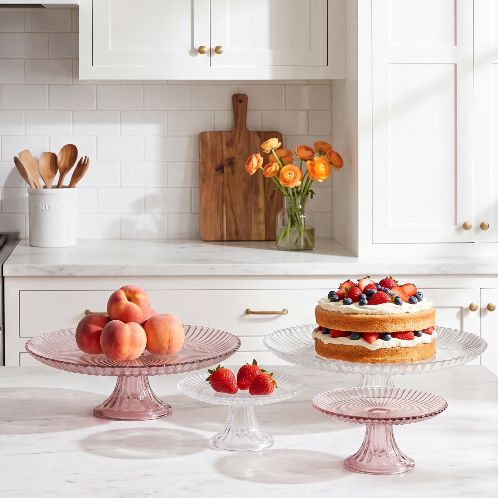 Archie Dinnerware Set, Clear