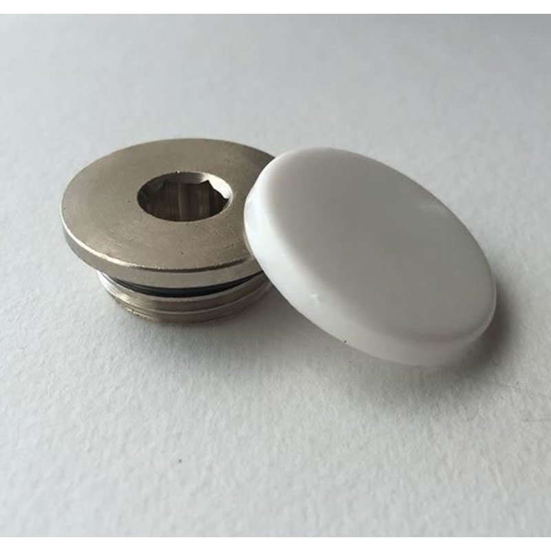 Concealed Blanking Plug & Cover Cap - Black, White