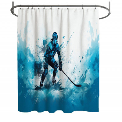 Hockey Shower Curtain