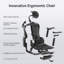 Ergonomic Office Chair with 3D Armrests, Dynamic Lumbar Support-2075203388-2075072776