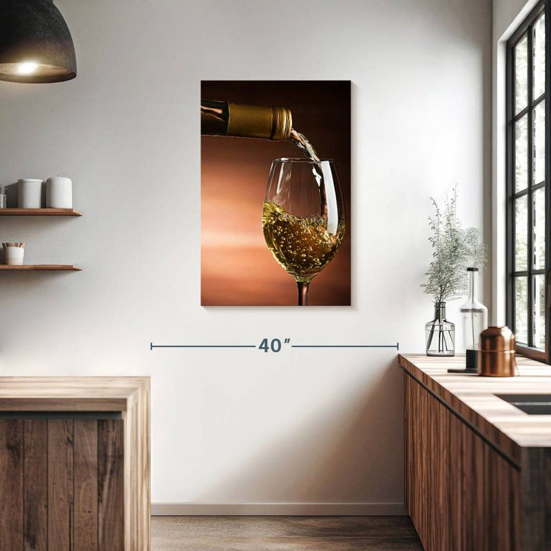 Yarlin White Wine Serving, 36" H x 24" W