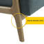 Living Room Accent Chair, Taupe-123159007