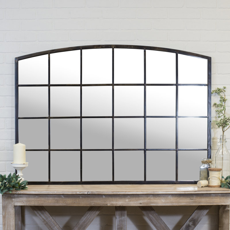 Miroir en métal 48 po