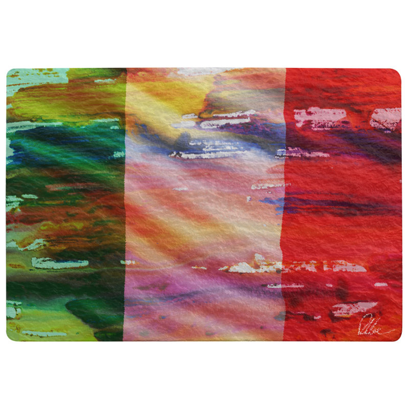 Whatley Shag Area Rug, Rectangle 60 x 110cm