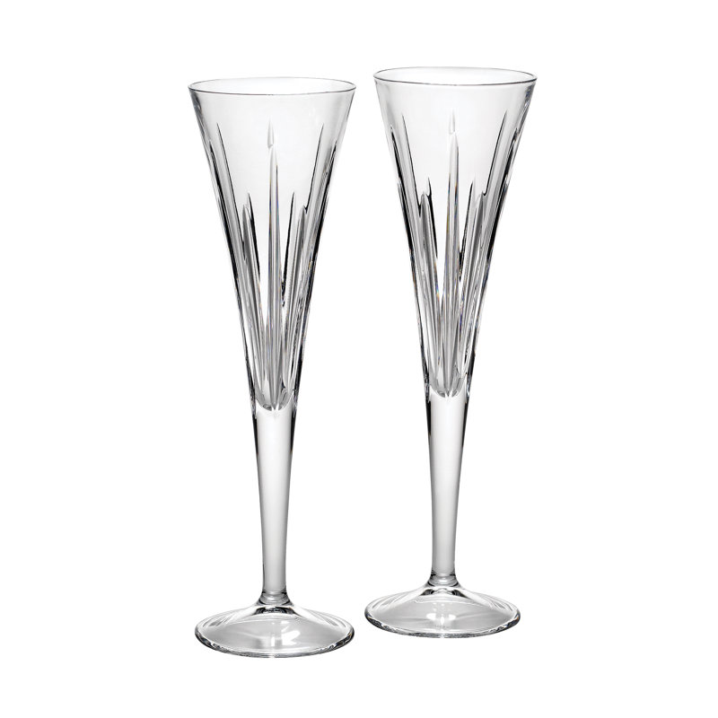Soho 8 oz. Lead Crystal Flute