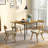 Industrial Kitchen Table, Walnut Space Saving Drop Leaf Folding For 2 - 4 Usage 4,