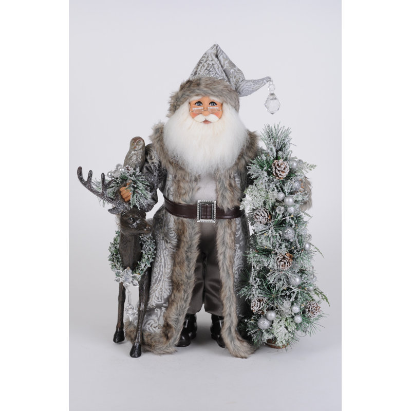 Snow Covered Wilderness Santa