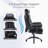 400 lb Big & Tall Ergonomic Executive Office Chair with Adjustable Lumbar Support, 135° Recline, Retractable Footrest & High Back-881979231