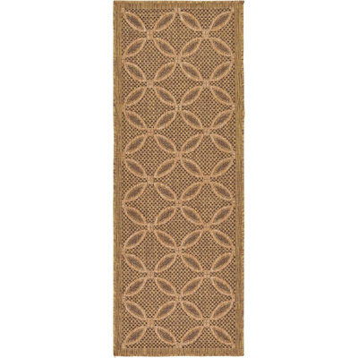 Tapis de véranda d'extérieur couleur châtaignier