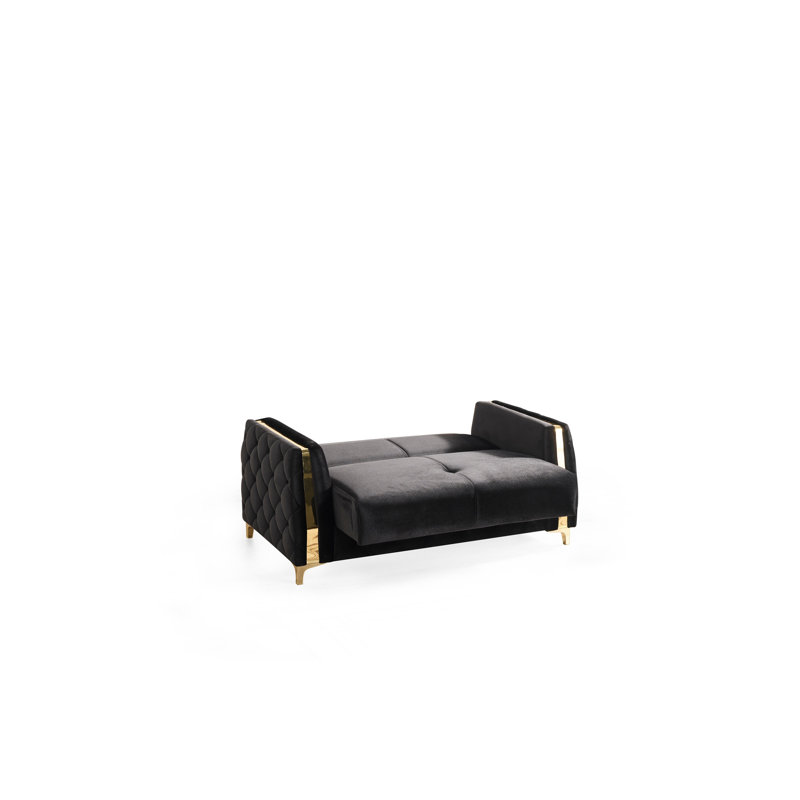 Causeuse Lust, Noir