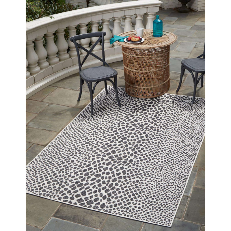Tapis d'extérieur couleur caillou, Rectangle 6 pi x 9 pi