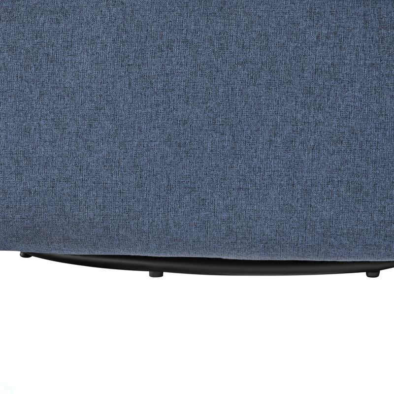 Chaise pivotante moderne, Bleu
