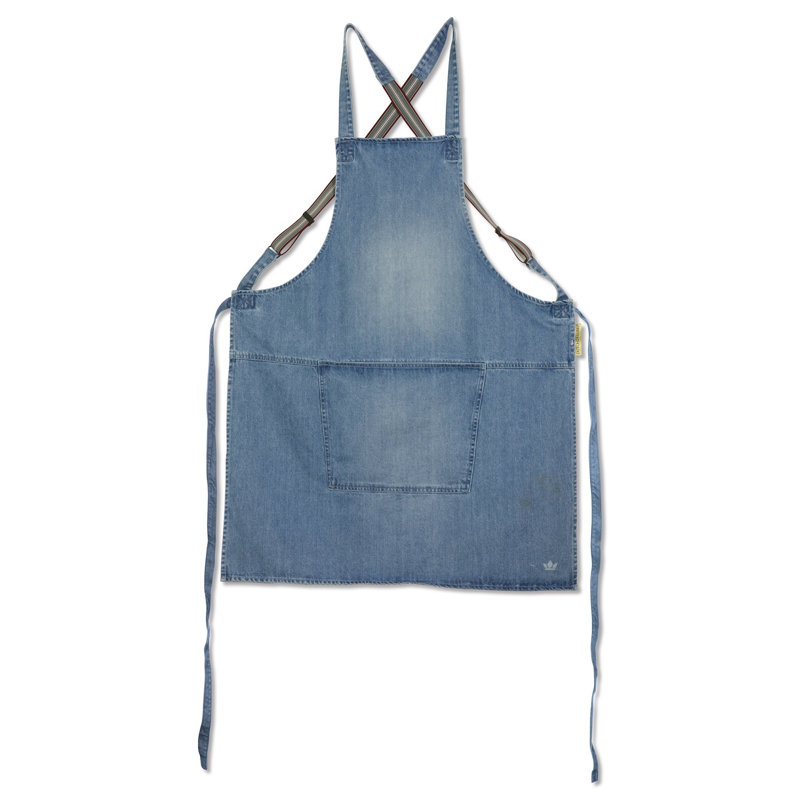 No Pattern Denim Chef Apparel